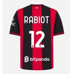 Strój piłkarski AC Milan Adrien Rabiot #12 Koszulka Podstawowej 2026-27 Krótki Rękaw
