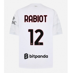 Strój piłkarski AC Milan Adrien Rabiot #12 Koszulka Wyjazdowej 2026-27 Krótki Rękaw