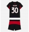 Strój piłkarski AC Milan Ardon Jashari #30 Koszulka Podstawowej dziecięce 2025-26 Krótki Rękaw (+ Krótkie spodenki)