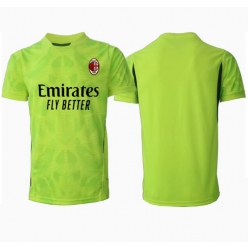 Strój piłkarski AC Milan Bramkarskie Koszulka Trzeciej 2024-25 Krótki Rękaw