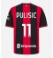 Strój piłkarski AC Milan Christian Pulisic #11 Koszulka Podstawowej 2026-27 Krótki Rękaw Strój piłkarski AC Milan Christian Pulisic #11 Koszulka Podstawowej 2026-27 Krótki Rękaw