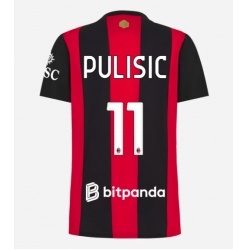 Strój piłkarski AC Milan Christian Pulisic #11 Koszulka Podstawowej damskie 2026-27 Krótki Rękaw