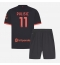 Strój piłkarski AC Milan Christian Pulisic #11 Koszulka Trzeciej dziecięce 2026-27 Krótki Rękaw (+ Krótkie spodenki)