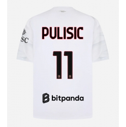 Strój piłkarski AC Milan Christian Pulisic #11 Koszulka Wyjazdowej 2026-27 Krótki Rękaw