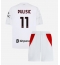 Strój piłkarski AC Milan Christian Pulisic #11 Koszulka Wyjazdowej dziecięce 2026-27 Krótki Rękaw (+ Krótkie spodenki)