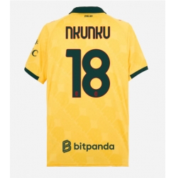 Strój piłkarski AC Milan Christopher Nkunku #18 Koszulka Trzeciej 2025-26 Krótki Rękaw