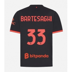 Strój piłkarski AC Milan Davide Bartesaghi #33 Koszulka Trzeciej 2026-27 Krótki Rękaw