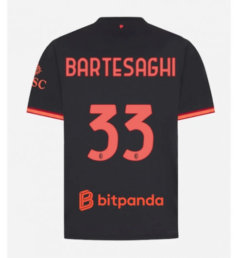 Strój piłkarski AC Milan Davide Bartesaghi #33 Koszulka Trzeciej 2026-27 Krótki Rękaw Strój piłkarski AC Milan Davide Bartesaghi #33 Koszulka Trzeciej 2026-27 Krótki Rękaw