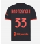Strój piłkarski AC Milan Davide Bartesaghi #33 Koszulka Trzeciej 2026-27 Krótki Rękaw Strój piłkarski AC Milan Davide Bartesaghi #33 Koszulka Trzeciej 2026-27 Krótki Rękaw