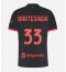 Strój piłkarski AC Milan Davide Bartesaghi #33 Koszulka Trzeciej damskie 2026-27 Krótki Rękaw Strój piłkarski AC Milan Davide Bartesaghi #33 Koszulka Trzeciej damskie 2026-27 Krótki Rękaw