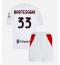 Strój piłkarski AC Milan Davide Bartesaghi #33 Koszulka Wyjazdowej dziecięce 2026-27 Krótki Rękaw (+ Krótkie spodenki)