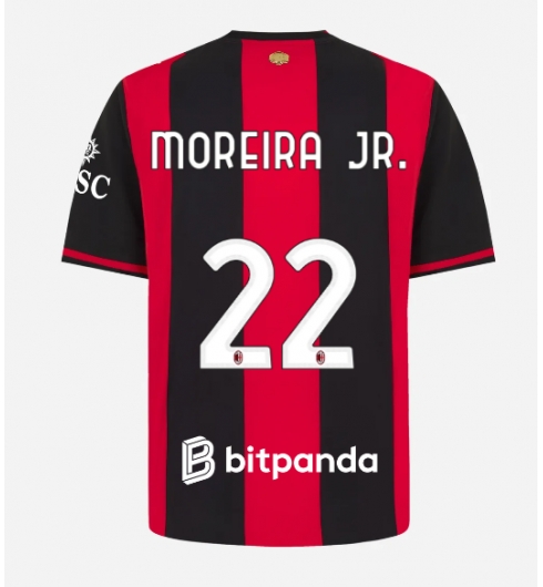 Strój piłkarski AC Milan Diego Moreira #22 Koszulka Podstawowej 2026-27 Krótki Rękaw Strój piłkarski AC Milan Diego Moreira #22 Koszulka Podstawowej 2026-27 Krótki Rękaw