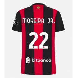 Strój piłkarski AC Milan Diego Moreira #22 Koszulka Podstawowej damskie 2026-27 Krótki Rękaw