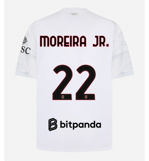 Strój piłkarski AC Milan Diego Moreira #22 Koszulka Wyjazdowej 2026-27 Krótki Rękaw Strój piłkarski AC Milan Diego Moreira #22 Koszulka Wyjazdowej 2026-27 Krótki Rękaw