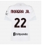 Strój piłkarski AC Milan Diego Moreira #22 Koszulka Wyjazdowej damskie 2026-27 Krótki Rękaw Strój piłkarski AC Milan Diego Moreira #22 Koszulka Wyjazdowej damskie 2026-27 Krótki Rękaw