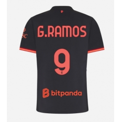 Strój piłkarski AC Milan Goncalo Ramos #9 Koszulka Trzeciej damskie 2026-27 Krótki Rękaw