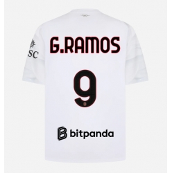 Strój piłkarski AC Milan Goncalo Ramos #9 Koszulka Wyjazdowej 2026-27 Krótki Rękaw