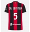 Strój piłkarski AC Milan Koni De Winter #5 Koszulka Podstawowej damskie 2026-27 Krótki Rękaw Strój piłkarski AC Milan Koni De Winter #5 Koszulka Podstawowej damskie 2026-27 Krótki Rękaw