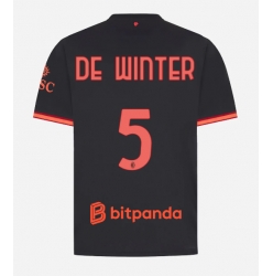 Strój piłkarski AC Milan Koni De Winter #5 Koszulka Trzeciej 2026-27 Krótki Rękaw