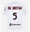 Strój piłkarski AC Milan Koni De Winter #5 Koszulka Wyjazdowej 2026-27 Krótki Rękaw
