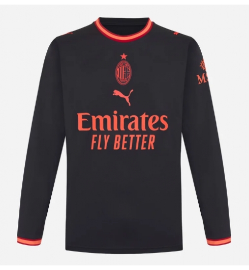 Strój piłkarski AC Milan Koszulka Trzeciej 2026-27 Długi Rękaw Strój piłkarski AC Milan Koszulka Trzeciej 2026-27 Długi Rękaw