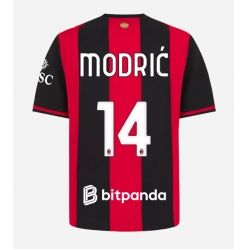 Strój piłkarski AC Milan Luka Modric #14 Koszulka Podstawowej 2026-27 Krótki Rękaw