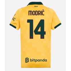 Strój piłkarski AC Milan Luka Modric #14 Koszulka Trzeciej damskie 2025-26 Krótki Rękaw