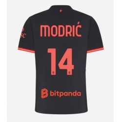 Strój piłkarski AC Milan Luka Modric #14 Koszulka Trzeciej damskie 2026-27 Krótki Rękaw