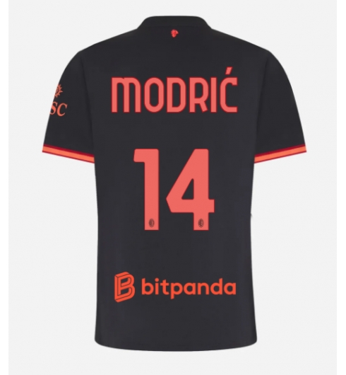 Strój piłkarski AC Milan Luka Modric #14 Koszulka Trzeciej damskie 2026-27 Krótki Rękaw Strój piłkarski AC Milan Luka Modric #14 Koszulka Trzeciej damskie 2026-27 Krótki Rękaw