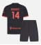 Strój piłkarski AC Milan Luka Modric #14 Koszulka Trzeciej dziecięce 2026-27 Krótki Rękaw (+ Krótkie spodenki)