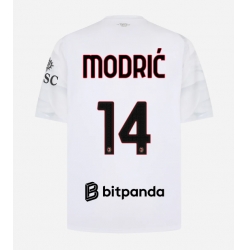 Strój piłkarski AC Milan Luka Modric #14 Koszulka Wyjazdowej 2026-27 Krótki Rękaw