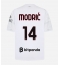 Strój piłkarski AC Milan Luka Modric #14 Koszulka Wyjazdowej 2026-27 Krótki Rękaw Strój piłkarski AC Milan Luka Modric #14 Koszulka Wyjazdowej 2026-27 Krótki Rękaw