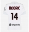 Strój piłkarski AC Milan Luka Modric #14 Koszulka Wyjazdowej damskie 2026-27 Krótki Rękaw Strój piłkarski AC Milan Luka Modric #14 Koszulka Wyjazdowej damskie 2026-27 Krótki Rękaw