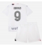 Strój piłkarski AC Milan Olivier Giroud #9 Koszulka Wyjazdowej dziecięce 2023-24 Krótki Rękaw (+ Krótkie spodenki)