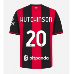 Strój piłkarski AC Milan Omari Hutchinson #20 Koszulka Podstawowej 2026-27 Krótki Rękaw