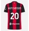 Strój piłkarski AC Milan Omari Hutchinson #20 Koszulka Podstawowej damskie 2026-27 Krótki Rękaw Strój piłkarski AC Milan Omari Hutchinson #20 Koszulka Podstawowej damskie 2026-27 Krótki Rękaw