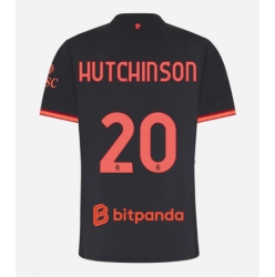 Strój piłkarski AC Milan Omari Hutchinson #20 Koszulka Trzeciej damskie 2026-27 Krótki Rękaw