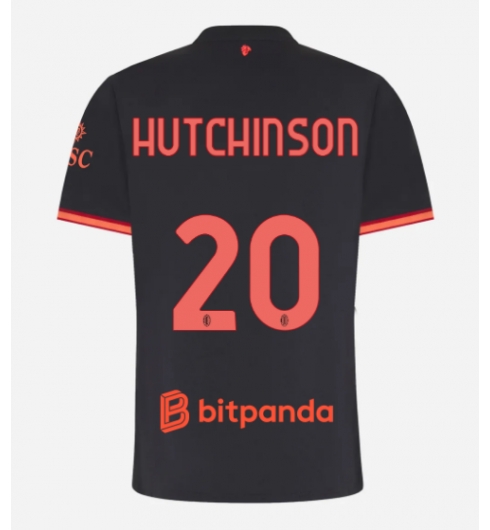 Strój piłkarski AC Milan Omari Hutchinson #20 Koszulka Trzeciej damskie 2026-27 Krótki Rękaw Strój piłkarski AC Milan Omari Hutchinson #20 Koszulka Trzeciej damskie 2026-27 Krótki Rękaw