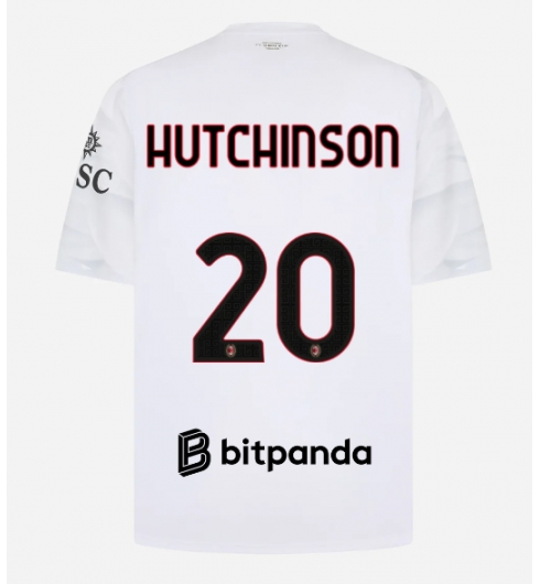 Strój piłkarski AC Milan Omari Hutchinson #20 Koszulka Wyjazdowej 2026-27 Krótki Rękaw Strój piłkarski AC Milan Omari Hutchinson #20 Koszulka Wyjazdowej 2026-27 Krótki Rękaw