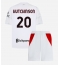 Strój piłkarski AC Milan Omari Hutchinson #20 Koszulka Wyjazdowej dziecięce 2026-27 Krótki Rękaw (+ Krótkie spodenki)