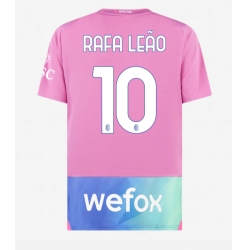 Strój piłkarski AC Milan Rafael Leao #10 Koszulka Trzeciej 2023-24 Krótki Rękaw