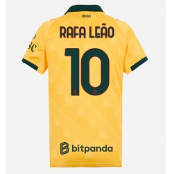 Strój piłkarski AC Milan Rafael Leao #10 Koszulka Trzeciej damskie 2025-26 Krótki Rękaw