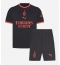 Strój piłkarski AC Milan Rafael Leao #10 Koszulka Trzeciej dziecięce 2026-27 Krótki Rękaw (+ Krótkie spodenki)