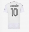 Strój piłkarski AC Milan Rafael Leao #10 Koszulka Wyjazdowej damskie 2023-24 Krótki Rękaw