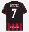 Strój piłkarski AC Milan Santiago Gimenez #7 Koszulka Podstawowej 2025-26 Krótki Rękaw