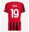 Strój piłkarski AC Milan Theo Hernandez #19 Koszulka Podstawowej damskie 2024-25 Krótki Rękaw