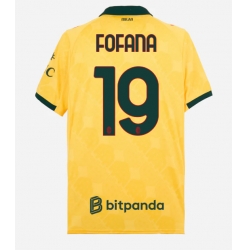 Strój piłkarski AC Milan Youssouf Fofana #19 Koszulka Trzeciej 2025-26 Krótki Rękaw