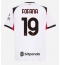 Strój piłkarski AC Milan Youssouf Fofana #19 Koszulka Wyjazdowej 2025-26 Krótki Rękaw
