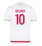 Strój piłkarski AS Monaco Aleksandr Golovin #10 Koszulka Podstawowej 2025-26 Krótki Rękaw