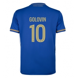 Strój piłkarski AS Monaco Aleksandr Golovin #10 Koszulka Wyjazdowej 2025-26 Krótki Rękaw